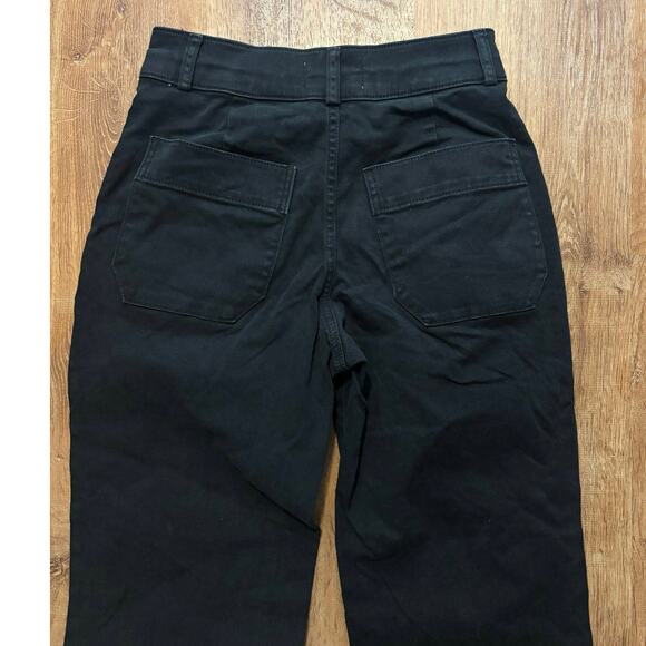 NWOT Everlane The Organic Straight Leg Pant In Black Size 4 - Picture 8 of 8